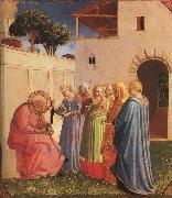 Fra Angelico The Naming of John the Baptist oil painting artist